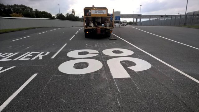 Laserline Road Marking Recent Projects 